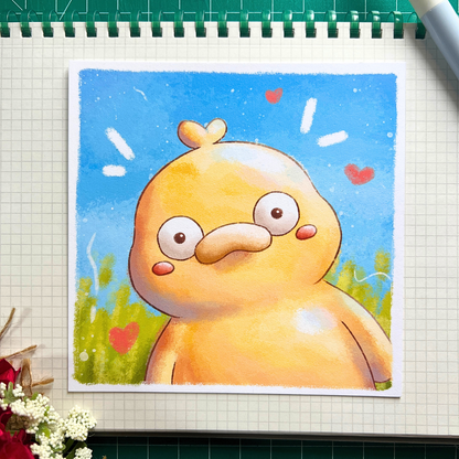 Dede the Duck - Art Print
