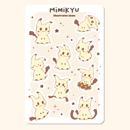 Mimikyu Sticker Sheet
