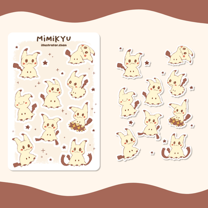 Mimikyu Sticker Sheet