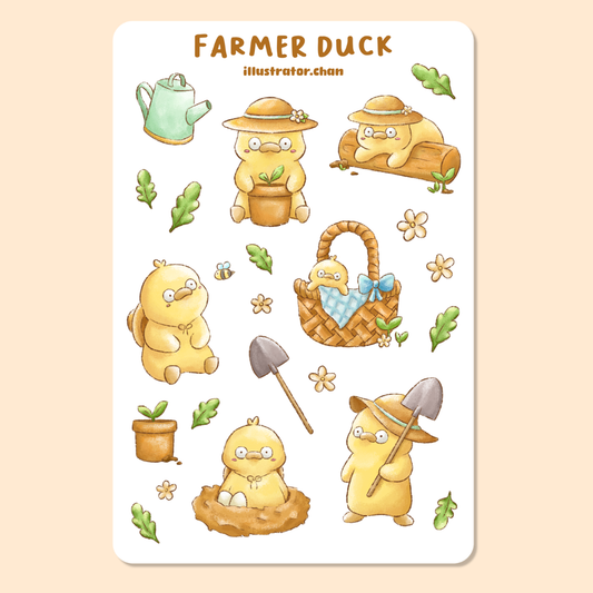 Farmer Duck Sticker Sheet