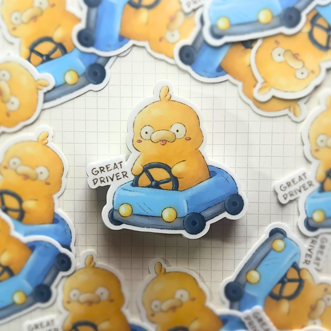 Great Driver - Matte Vinyl Sticker