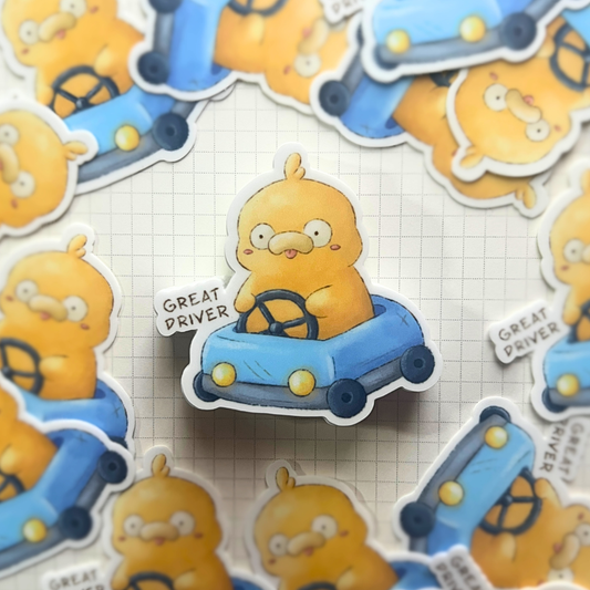 Great Driver - Matte Vinyl Sticker