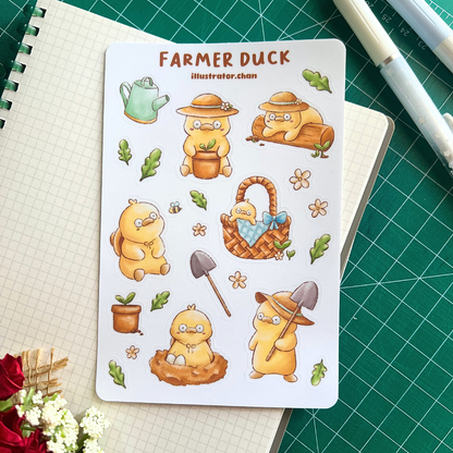 Farmer Duck Sticker Sheet
