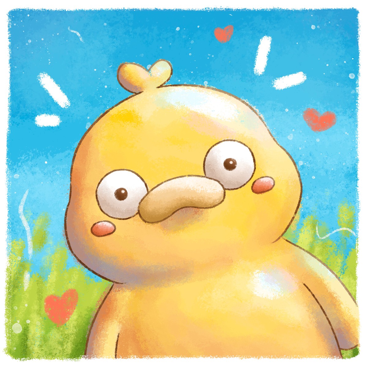 Dede the Duck - Art Print