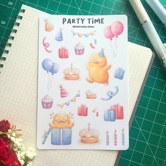 Party Time Sticker Sheet
